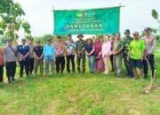 Tiga Pilar Sarirejo Lamongan Kompak Hijaukan Waduk Gempolpayung