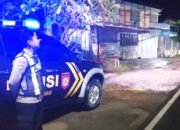 Jaga Kamtibmas, Polsek Sugihwaras Bojonegoro Pantau Pertokoan dan Perbankan