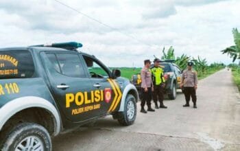 Cegah Pencurian dan Perampokan, Patroli Kepohbaru Bojonegoro Digelar Rutin