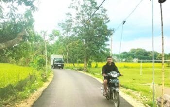 Aspal Baru di Dukuhkidul Bojonegoro Bikin Petani Untung, Distribusi Hasil Panen Makin Lancar