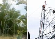 Berdiri di Lahan Perangkat Desa, Pembangunan Tower di Tuban Picu Polemik