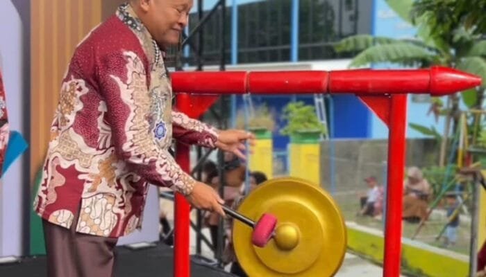 Karawitan dan Tari Remo Sambut Disdik Kediri di Tabina Mutu 2026