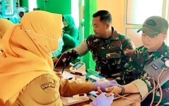 Semarak HUT ke-80 KCK, Persit Kepohbaru Bojonegoro Hadirkan Layanan Kesehatan Gratis