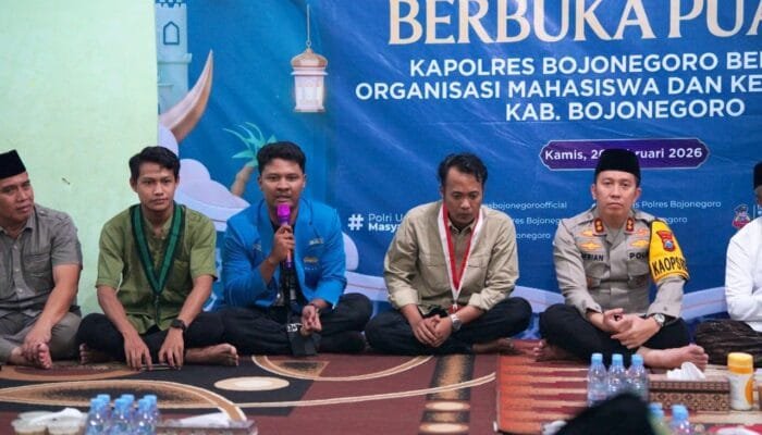 Duduk Tanpa Sekat, Kapolres Bojonegoro Rangkul Organisasi Mahasiswa