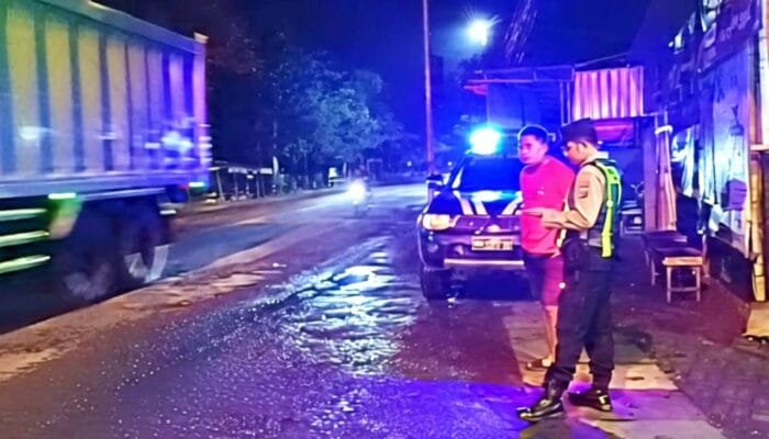 Perempatan Balen Bojonegoro Dijaga Ketat, Polisi Antisipasi Laka dan Kriminalitas