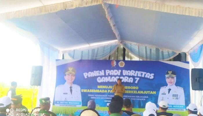 Bojonegoro Dibidik Jadi Lumbung Pangan Baru Lewat Gamagora 7