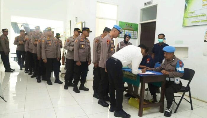 Instruksi Kapolri Dijawab Tegas, Polres Tuban Sidak Narkoba Internal