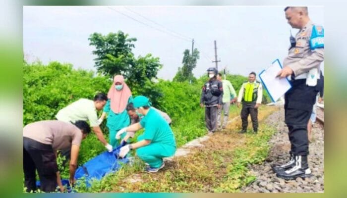 Tanpa Identitas, Polisi Selidiki Temuan Jenazah Pria Korban Kecelakaan Kereta di Deket Lamongan