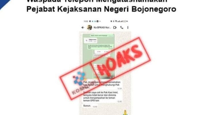 Viral Modus Penipuan Terbaru di Bojonegoro: Telepon Gaib Suara AI Pejabat Kejari