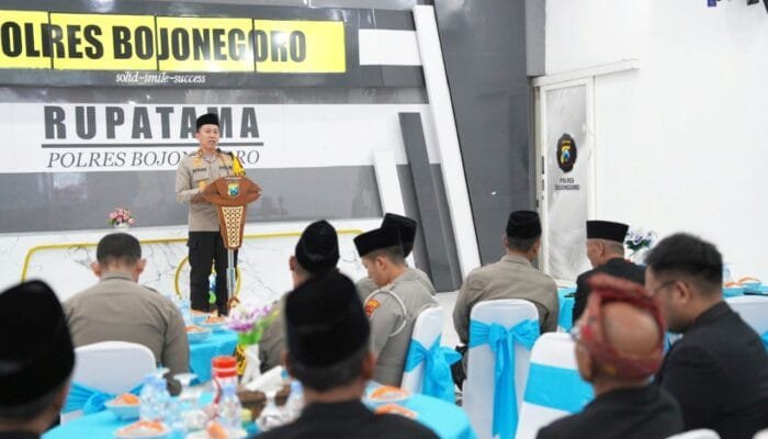 Kapolres Bojonegoro AKBP Afrian Satya Permadi: Dai dan Pendeta Adalah Pondasi Kerukunan Masyarakat