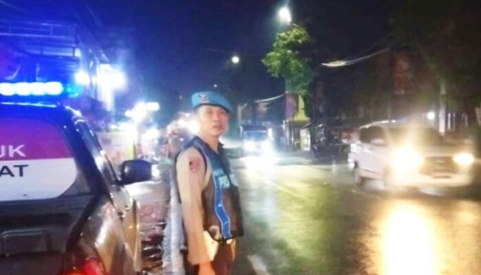 Polsek Kalitidu Bojonegoro Pasang Mata di Persimpangan Rawan Demi Tekan Angka Kriminalitas