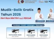 Mudik Gratis Bojonegoro 2026 Dibuka, Simak Cara Daftar dan Rutenya di Sini