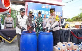 Puluhan Pelaku Judi dan Miras Diciduk Saat Operasi Pekat Semeru di Bojonegoro