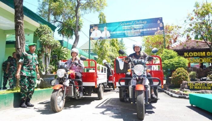 Kodim 0812 Salurkan Armada Operasional Koperasi, Bupati Lamongan Beri Apresiasi