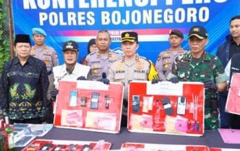 Inilah Sosok 13 Tersangka Narkoba yang Diringkus Polres Bojonegoro