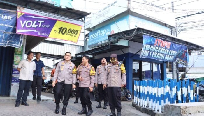 Pantau Arus Mudik, Kapolres Lamongan Sidak Pos Babat dan Terminal