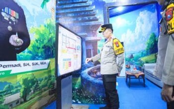 Pastikan Mudik Aman, Kapolres Bojonegoro Sidak Pos Ketupat Semeru 2026