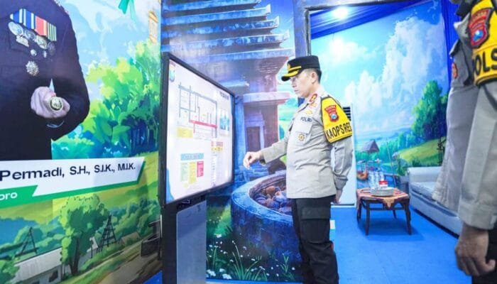 Pastikan Mudik Aman, Kapolres Bojonegoro Sidak Pos Ketupat Semeru 2026