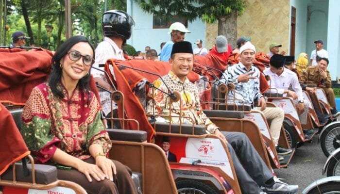 Program Becak Listrik Prabowo Masuk Bojonegoro, DPRD Beri Apresiasi