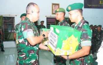 Siaga Lebaran, Prajurit Lamongan Diminta Siap 24 Jam Hadapi Kondisi Darurat