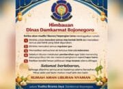 Mau Mudik Nyaman, Simak Pesan Penting Damkarmat Bojonegoro Ini
