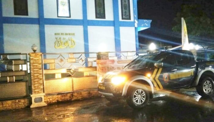 Sahur Lebih Tenang, Polisi Sugihwaras Bojonegoro Siaga Keliling Wilayah