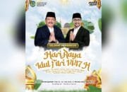 Momentum Idul Fitri 1447 H, Bupati dan Wabup Nganjuk Tekankan Persatuan di Hari Kemenangan