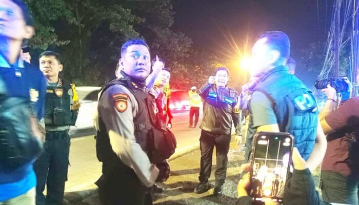 Kapolres Lamongan Cek Langsung Jalur Rawan dan Pos Ketupat