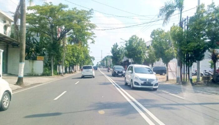 Kabar Baik, H+3 Lebaran di Depan Terminal Bojonegoro Nihil Kemacetan Parah