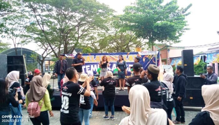 Halal Bihalal PWB Bojonegoro Memanas, Nada Dewa Music Sukses Hipnotis Penonton