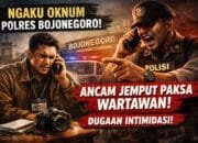 Oknum Mengaku Polisi Bojonegoro Diduga Intimidasi Wartawan