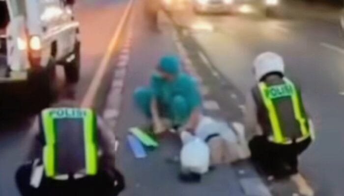 Tabrakan Keras di Jalan Padat Lamongan, Polisi Turun Tangan Cepat