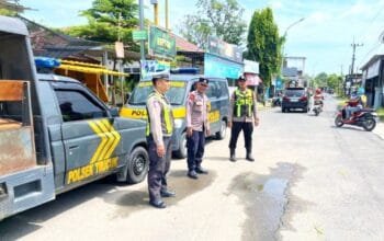 Perbatasan Rawan, Polsek Trucuk dan Kota Bojonegoro Gelar Patroli Bersama