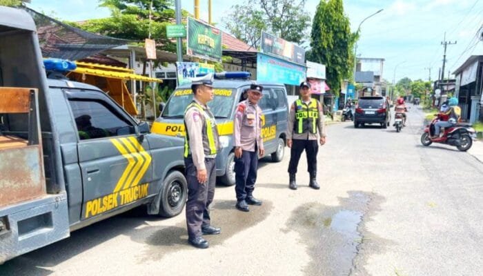 Perbatasan Rawan, Polsek Trucuk dan Kota Bojonegoro Gelar Patroli Bersama