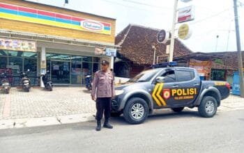 Patroli Siang Polisi Gondang Bojonegoro, Warga Diminta Tetap Waspada