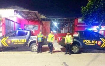 Rawan Kejahatan, Polisi Perketat Patroli di Jalur Perbatasan Kanor-Sumberrejo Bojonegoro