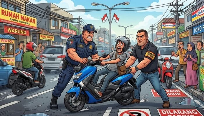 Kesepakatan Dilanggar, Motor Warga Makassar Ditarik Paksa di Jalan