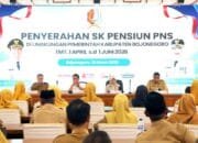 Momen Haru, PNS Bojonegoro Purna Tugas, Diminta Tetap Mengabdi di Masyarakat
