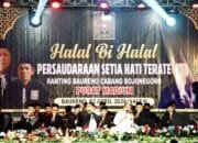 Ribuan Warga PSHT Bojonegoro Padati Gebyar Sholawat Baureno, Suasana Membeludak