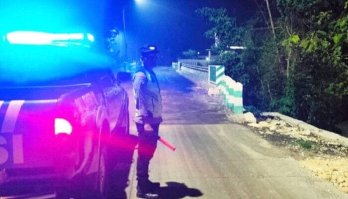 Rawan Kejahatan, Polisi Ngraho Bojonegoro Siaga Penuh di Malam Hari