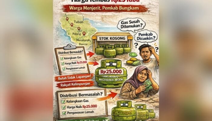 LPG 3 Kg Sulit Didapat, Warga Tuban Desak Pemerintah Bertindak