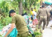 Respon Kilat Satpol PP Lamongan, Sampah Menumpuk Akhirnya Ditangani