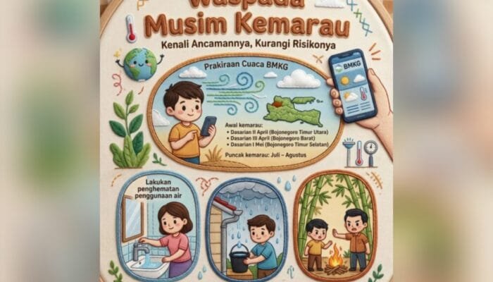Bojonegoro Waspada Kekeringan, Jangan Boros Air