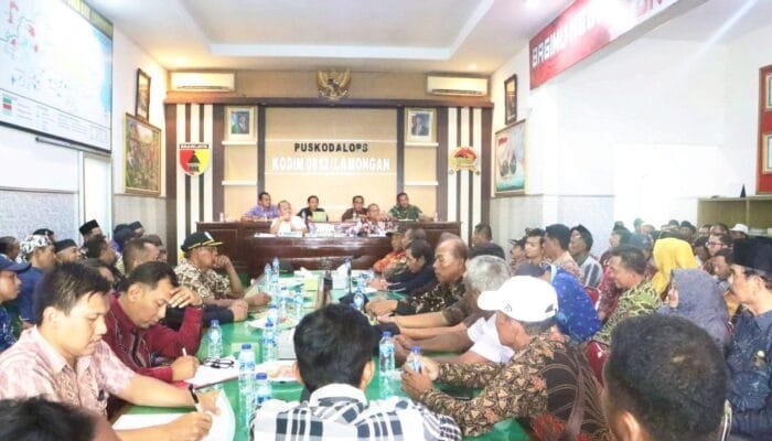 Ketahanan Pangan Digenjot, Kodim Lamongan Kumpulkan Data Lahan