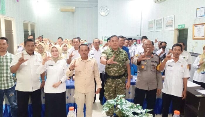 Rapat Minilokakarya Lintas Sektor yang digelar di Puskesmas Sambeng, Kecamatan Sambeng, Kabupaten Lamongan