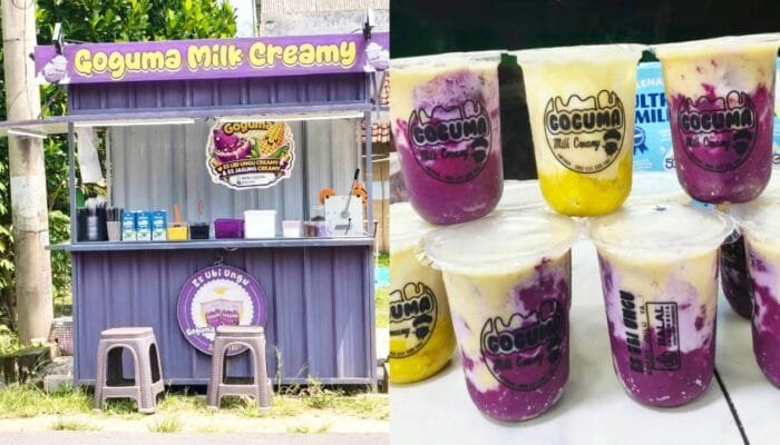 Wajib Coba, Goguma Minuman Creamy Kental yang Lagi Diburu Warga Kedungadem Bojonegoro