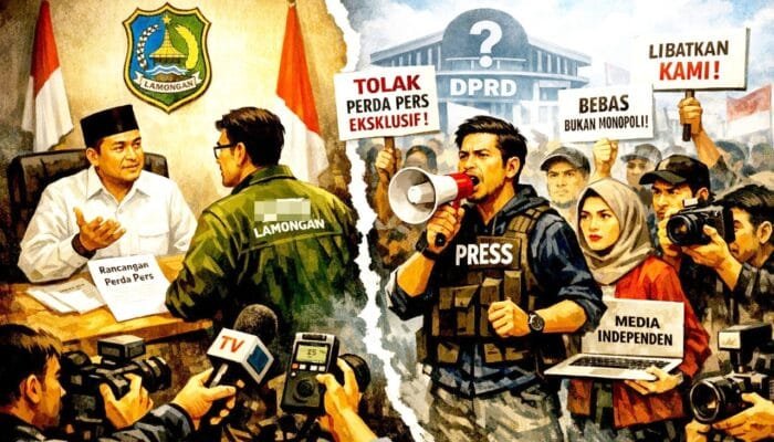 Perda Pers Lamongan Dipertanyakan, Wartawan Minta Uji Publik Terbuka