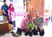 Kapolres Bojonegoro Apresiasi Bocah Jenius dengan Laptop