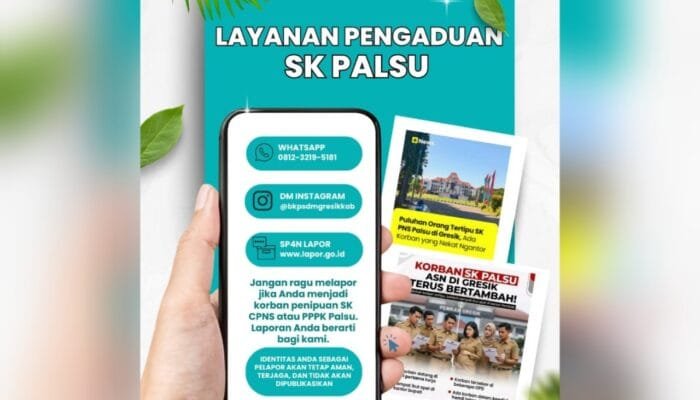 Warga Gresik Diminta Waspada, Rekrutmen Calon PNS 2026 Dipastikan Tidak Ada