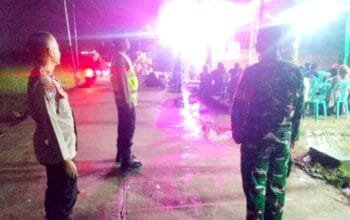 Pengamanan Sholawatan di Dander Bojonegoro Berlangsung Tertib Tanpa Gangguan